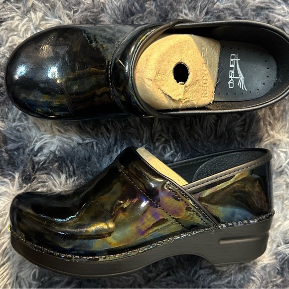 Dansko Shoes - Dansko Multicolor Iridescent Clogs